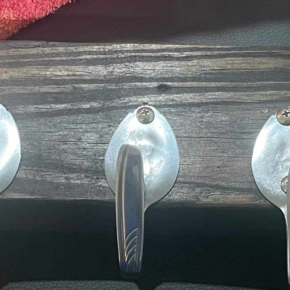 Rustic Wood and Metal Wall Hooks